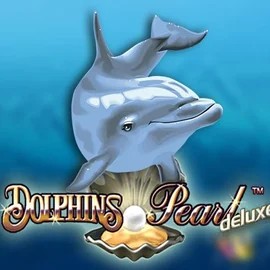 Dolphins Pearl Deluxe logo – Slots by Novomatic at National Casino