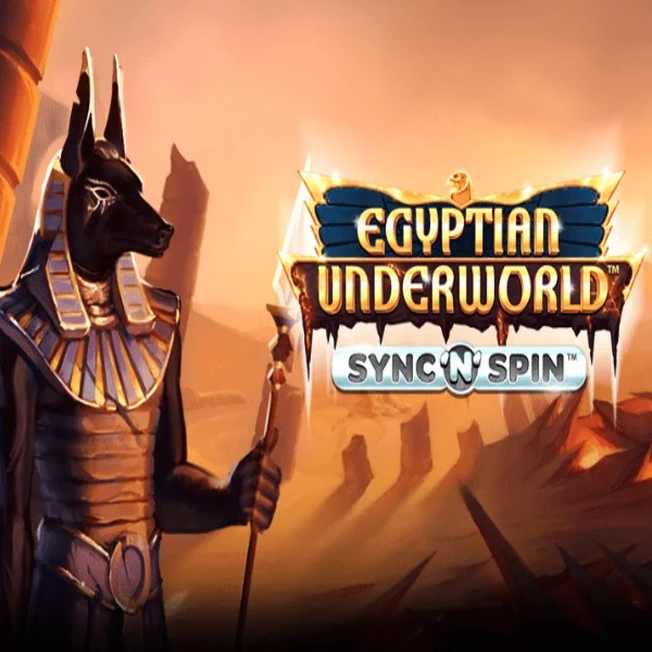 Egyptian Underworld slot logo by Greentube at National Casino