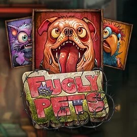 Fugly Pets slot logo by Stakelogic at National Casino